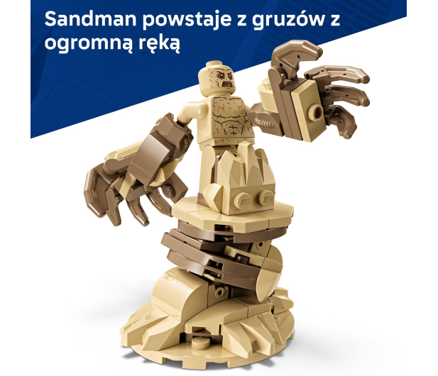 LEGO Marvel 76334 Epicka bitwa: Spider-Man kontra Sandman - 1473557 - zdjęcie 7